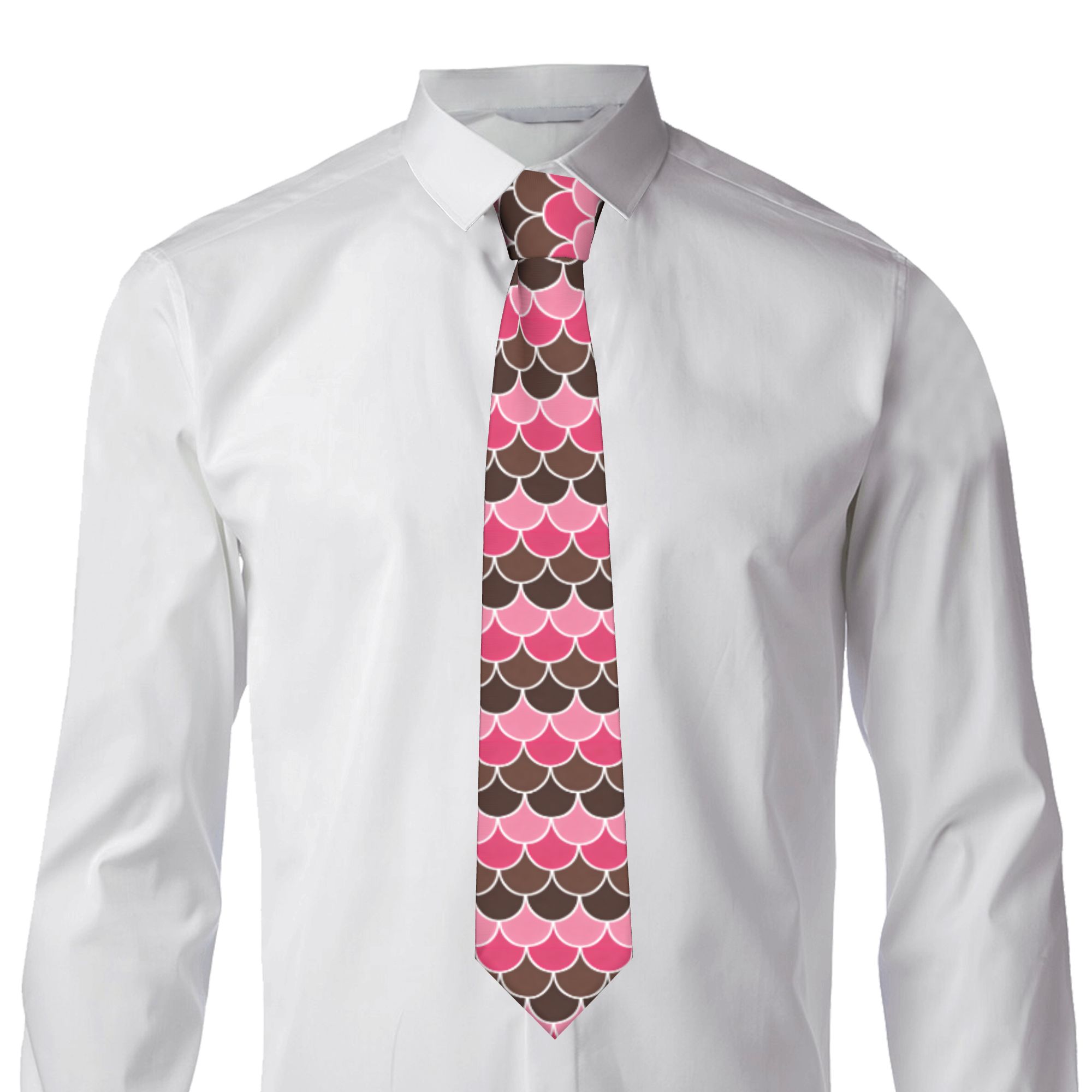 Formal Geometric Scallop Fish  - Scale - Men Formals & Ethnic Wear review and price