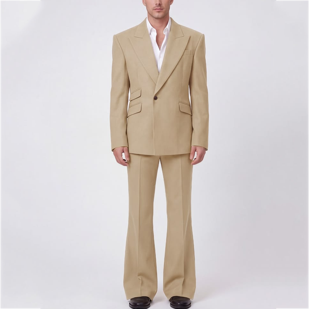 High Quality Men Suit Solid Co - Men Formal Party Wear Outfit review and price