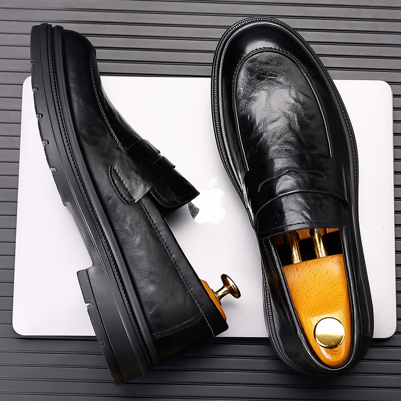 Men's leather shoes for casual - Men Formal Wear Office review and price