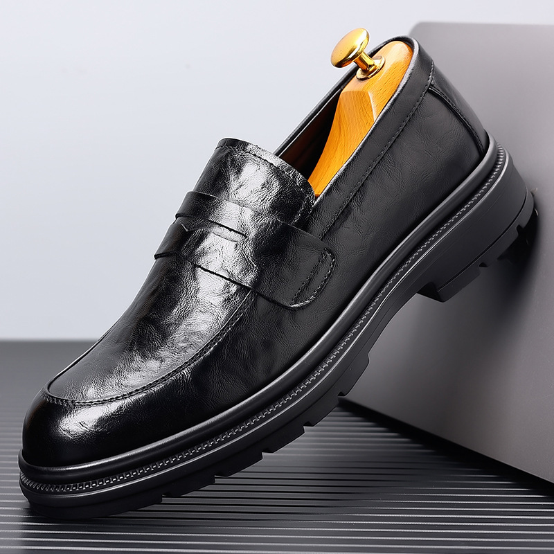 Men's leather shoes for casual - Men Formal Wear Office review and price