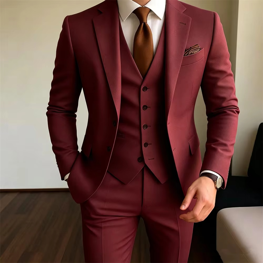 Khaki Men's Suits 3 Pieces Jac - Men Formal Party Wear Outfit review and price