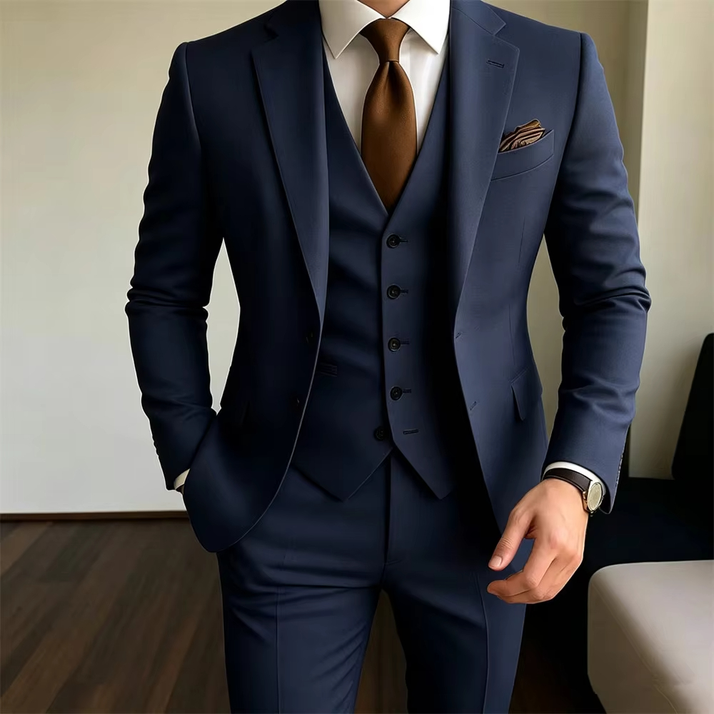 Khaki Men's Suits 3 Pieces Jac - Men Formal Party Wear Outfit review and price