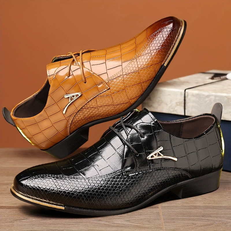 Fashion PU Leather Shoes Men B - Men Formal Wear Pinterest review and price