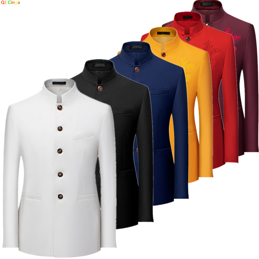 2026 Men's Chinese Style Long  - Men'S Style Formal Wear review and price