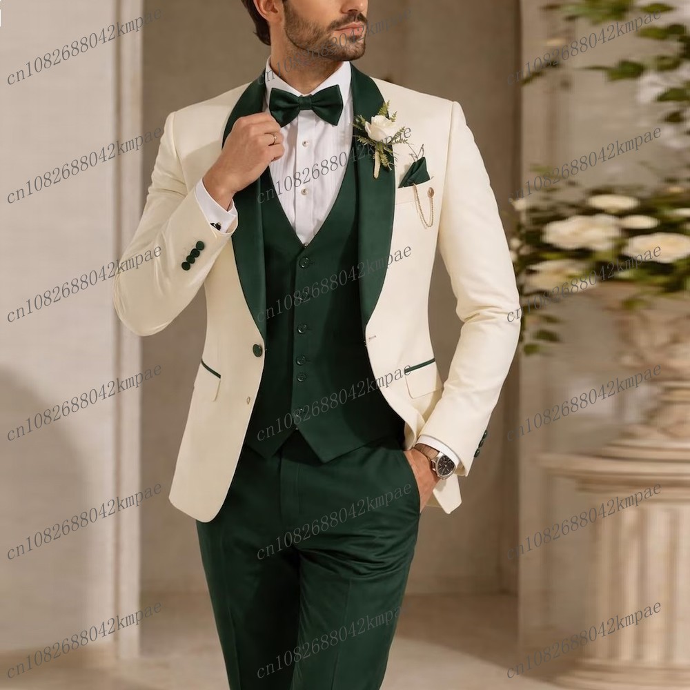 New Ivory And Dark Green Forma - Men Formal Wear Pinterest review and price