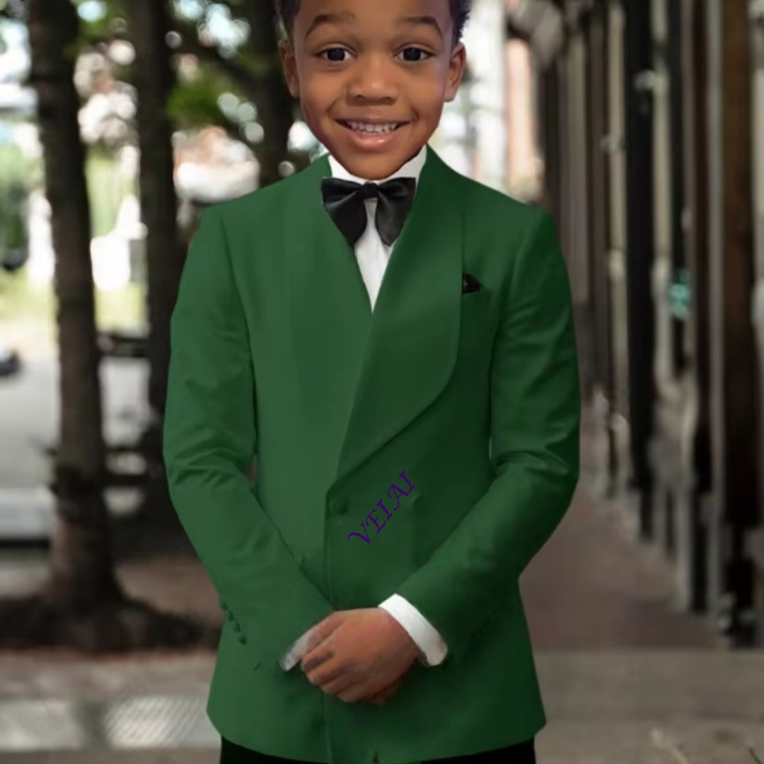 Boys' best man two-piece suit  - Slim Fit Suit Set review and price