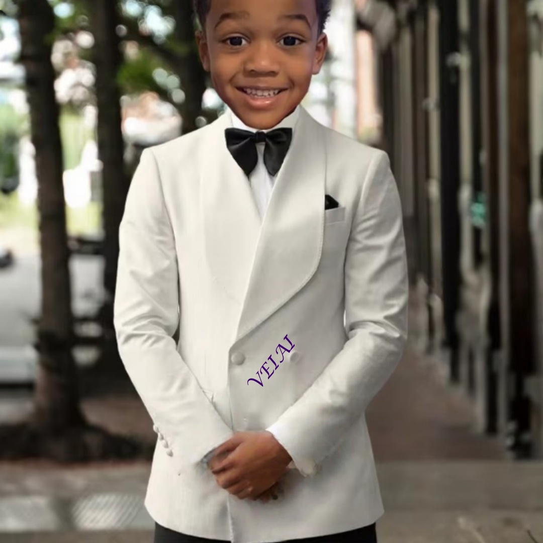 Boys' best man two-piece suit  - Slim Fit Suit Set review and price